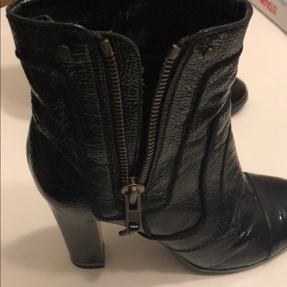NWOTBlack vegan leather boots - Picture 3 of 5